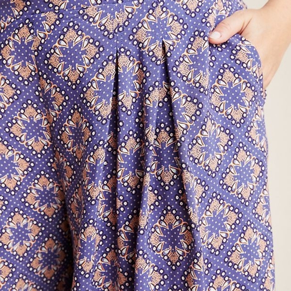 Anthropologie Terrace Floral Pants - Picture 3 of 5